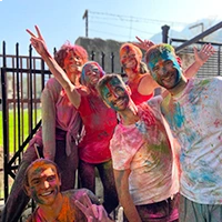 Celebration at Rishikul Yogshala